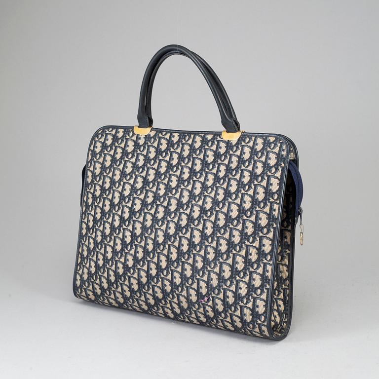 CHRISTIAN DIOR, a canvas bag.