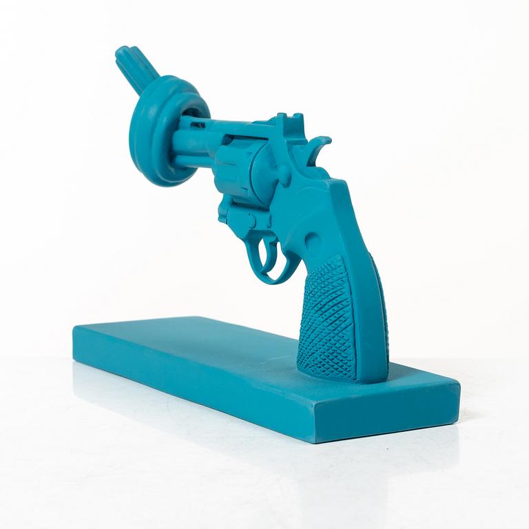 Non-Violence Art Project, "Non-Violence Twilight Blue".