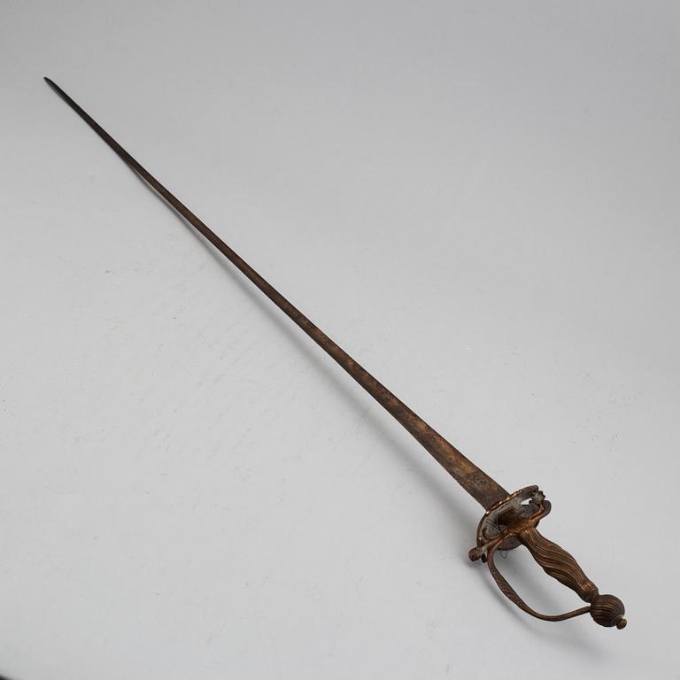 A 18th century small sword.