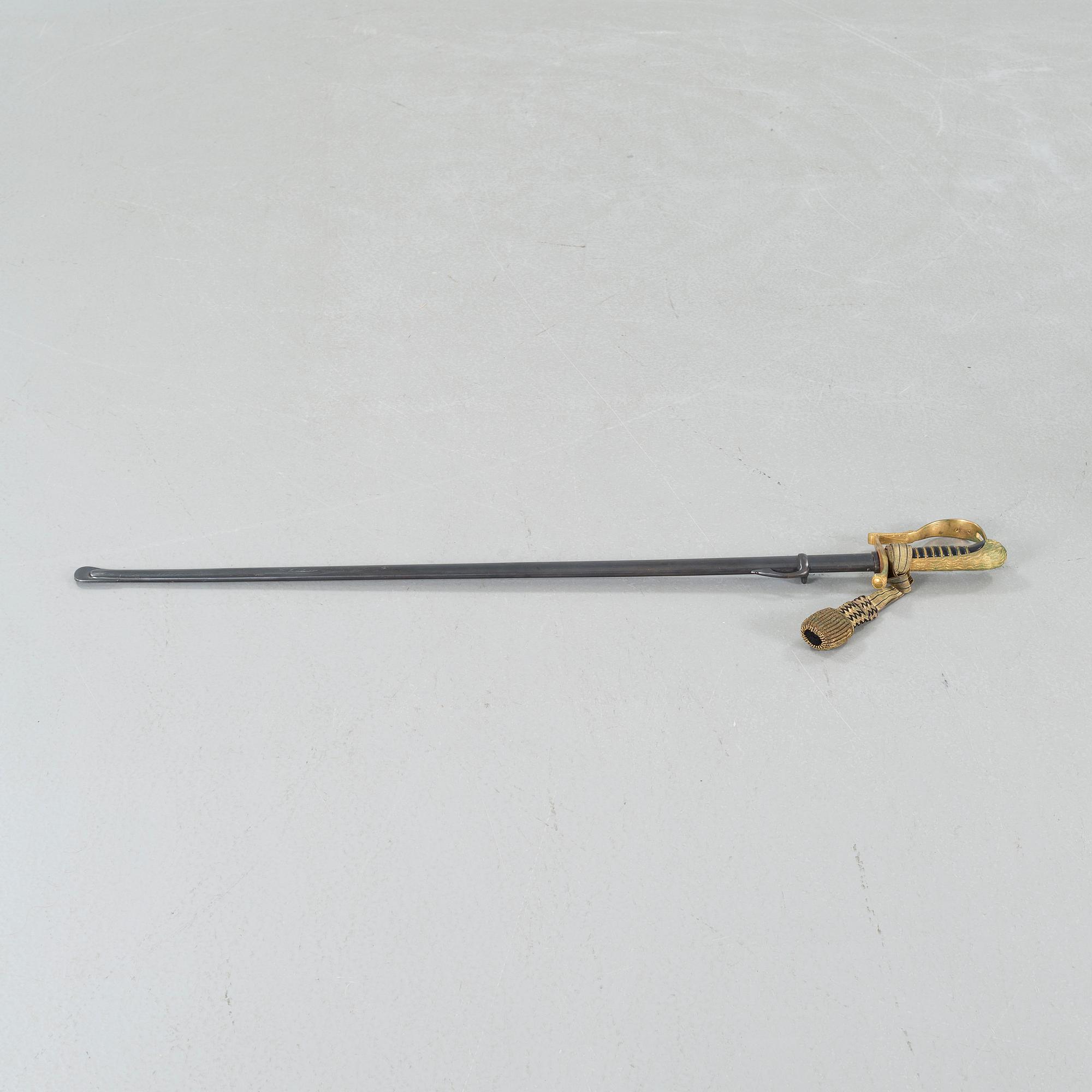 A sword for the swedish army, m/1899.