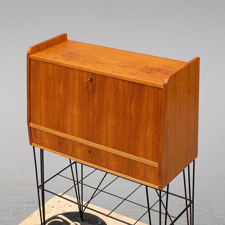 A Swedish 20th century secretaire "Bang" veneered with teak designed for IKEA.