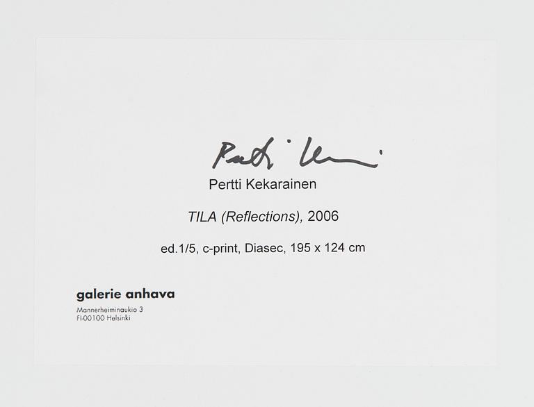 Pertti Kekarainen, "TILA (Reflections)".