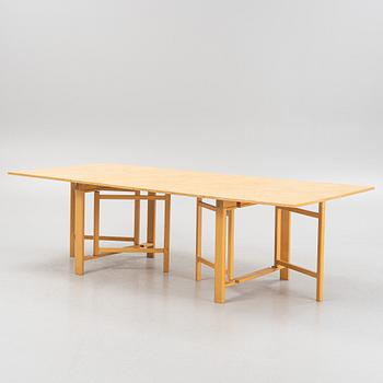 Bruno Mathsson, a 'Maria Flap' drop-leaf table, Dux.