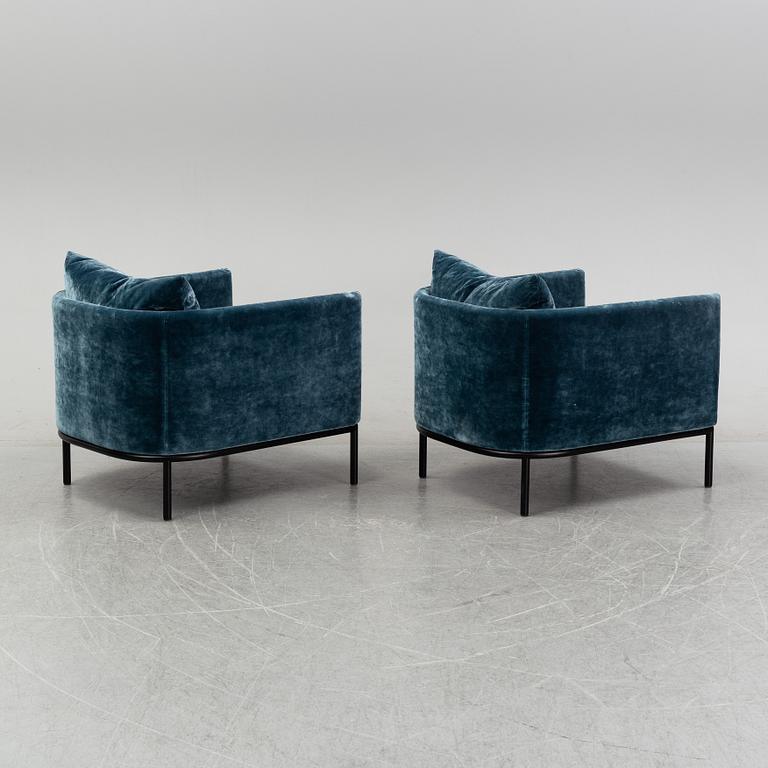 A pair of easy chaors, designed by Torill Slettvoll, "Piet" from SlettvolL 2010'S.
