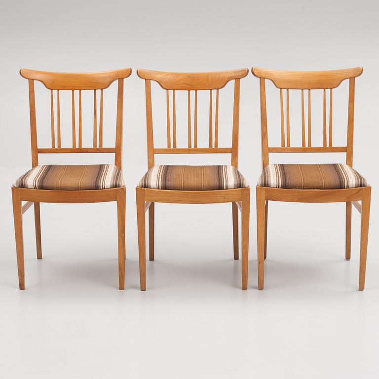 Svenska Möbelfabrikerna Bodafors, stolar 3 st. 1950/60-tal.