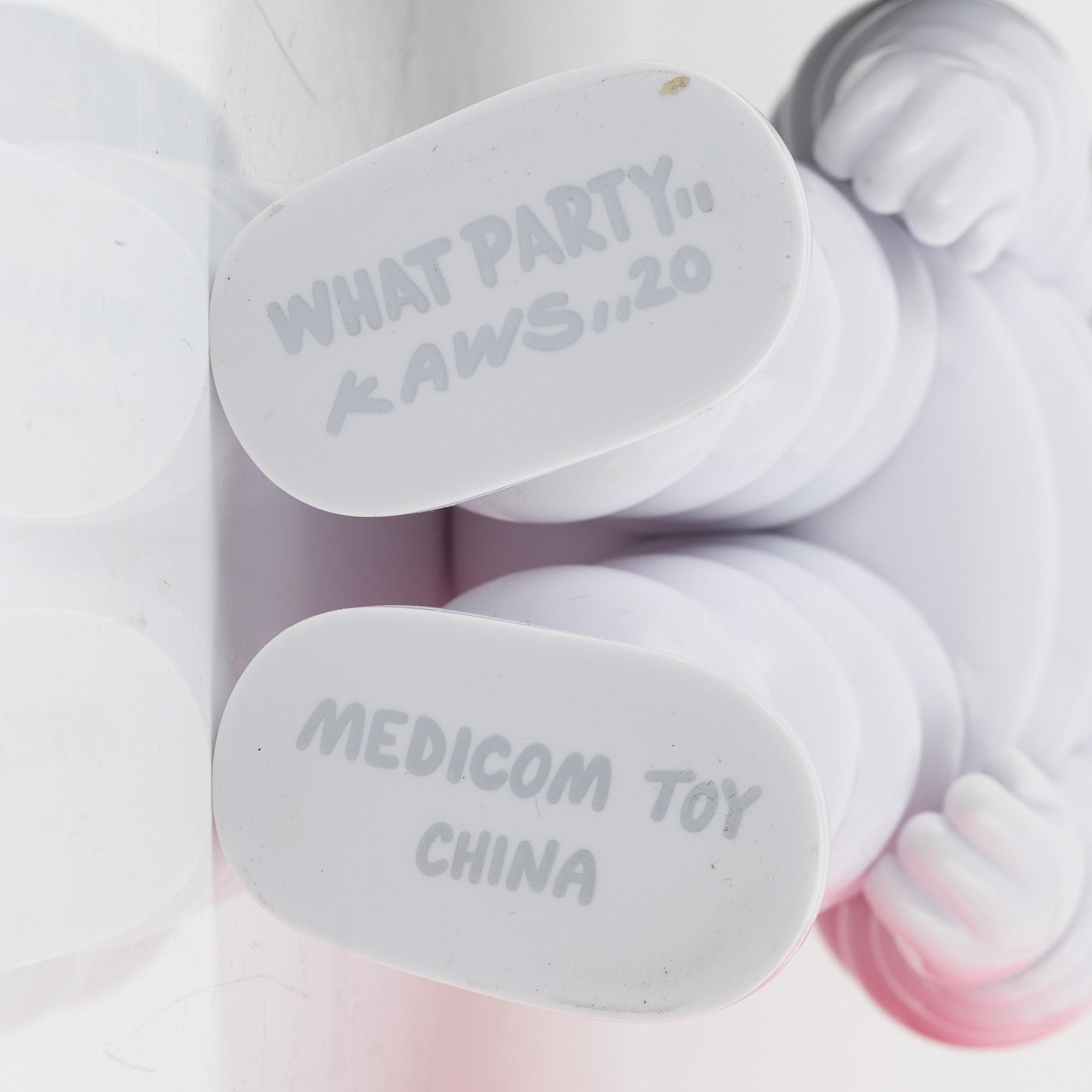 KAWS, "What Party" Komplett serie av 5.