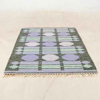 Ingegerd Silow, Rölakan rug signed, approx. 205x134 cm.