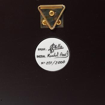 Lladró, figurine, "Imperial dragon fan", Spain.