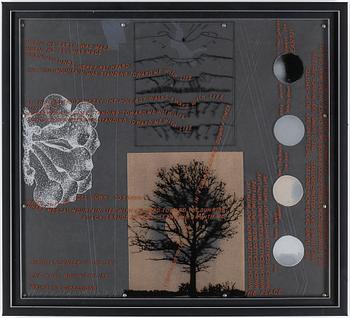 Robert Rauschenberg · ROBERT RAUSCHENBERG, screentryck på plexiglas. Signerad och numrerad 11/12