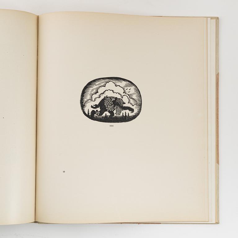 "John Bauer: trettio bilder i mezzotypi till ett urval sagor i bland Tomtar och troll åren 1907-1915", 2 vol.