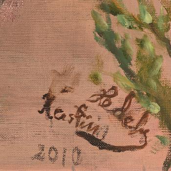 Kerstin Hedeby-Pawlo, oil on canvas, signed and dated 2010 and 2011.