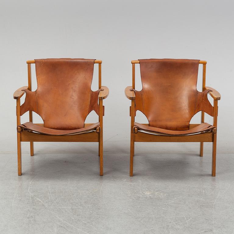 Carl-Axel Acking, A pair of 'Trienna' armchairs, 1950-60s.