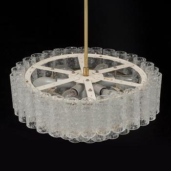 DORIA LICHTENWERKEN. Taklampa, glas, Österrike, 1960-tal.