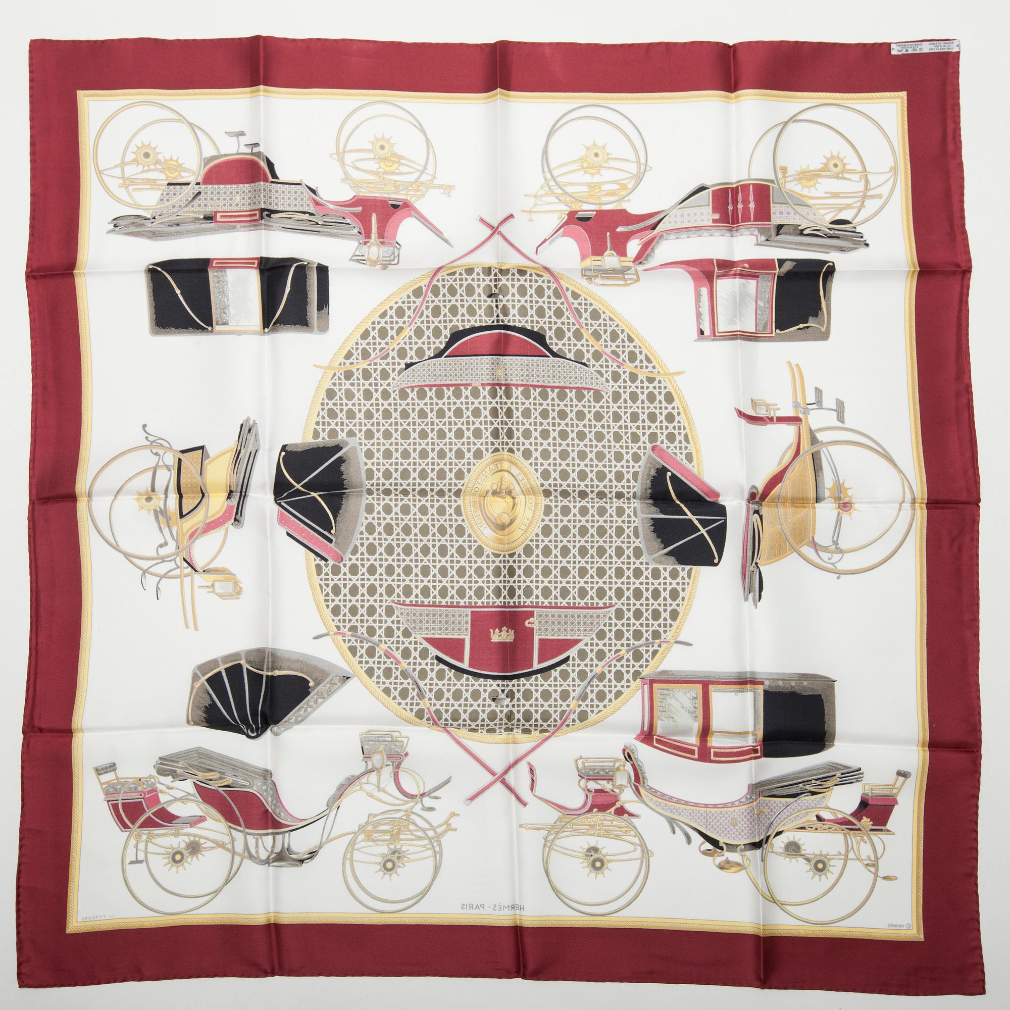 SCARF, "Les Voitures à Transportation", Hermès, Paris.