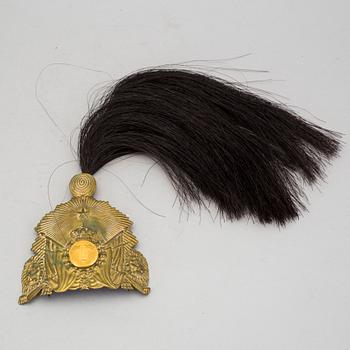 KASK, Sverige m/1895 för manskap vid Livregementets dragoner K2.