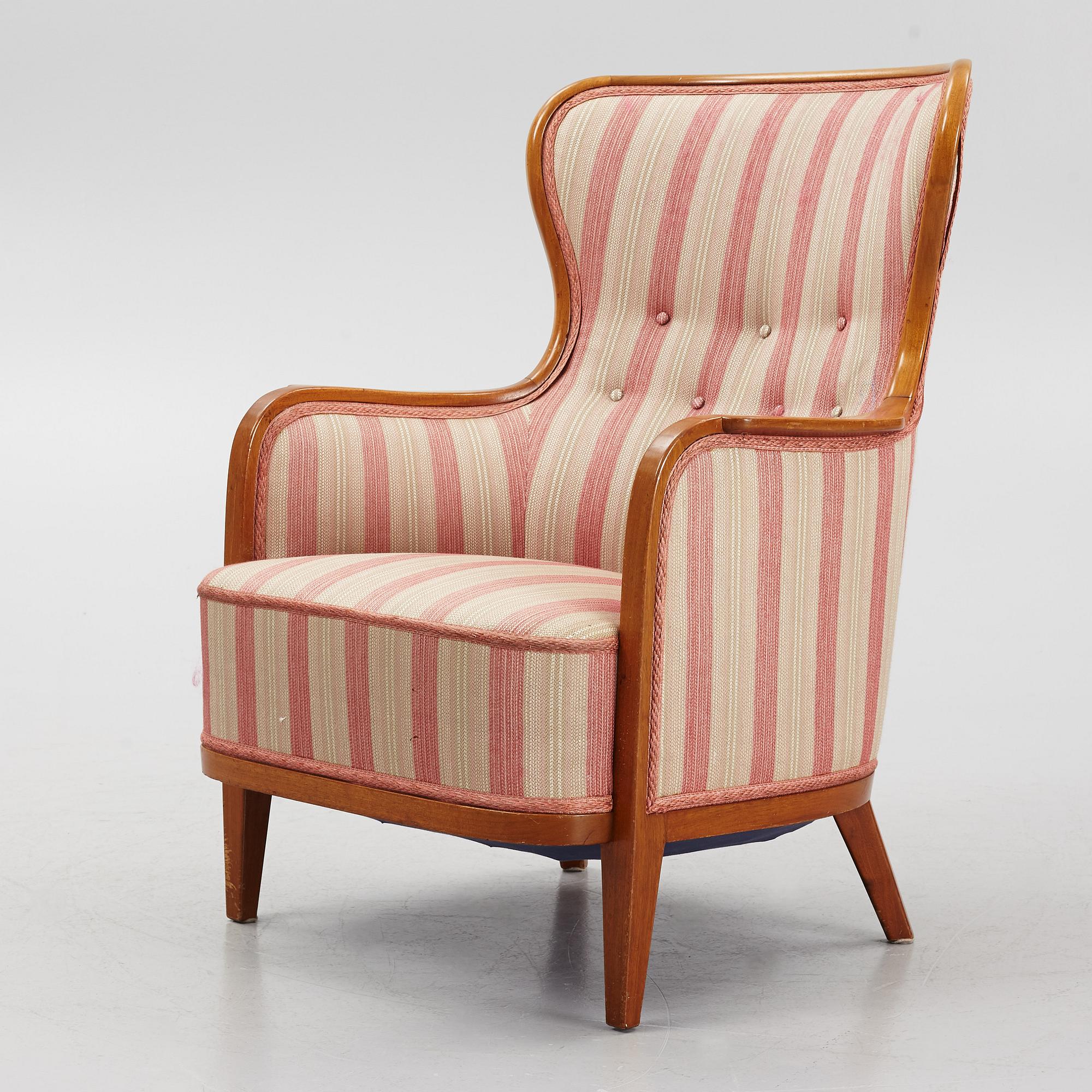 Fåtölj, Swedish Modern, 1900-talets mitt.