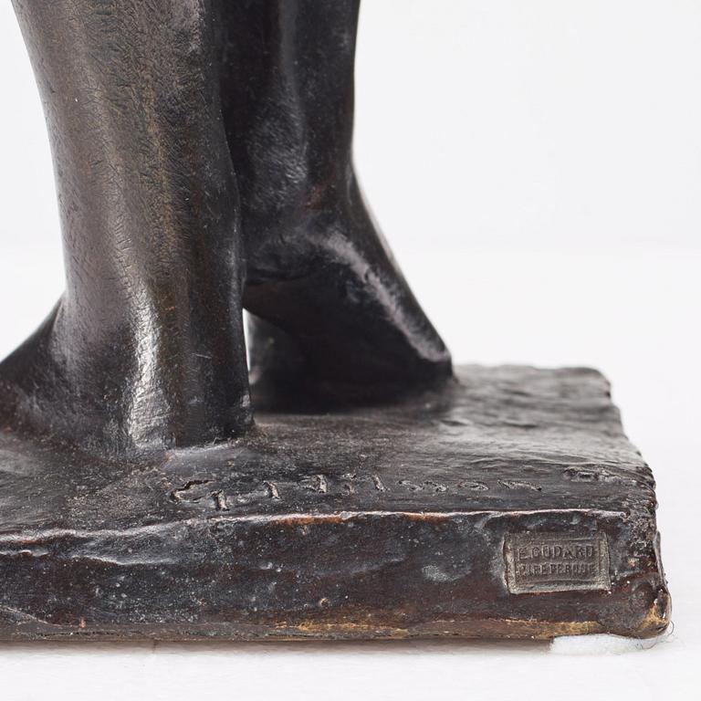 GUNNAR NILSSON, bronze sculpture, signed G. Nilsson, numbered 7/10.