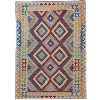 A rug, kilim, ca 226 x 171 cm.
