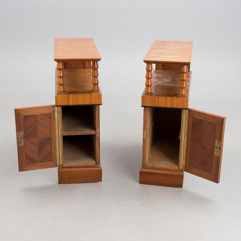An early 20th century six-piece set of furniture by Armas Lindgren and Onni Tarjanne.
