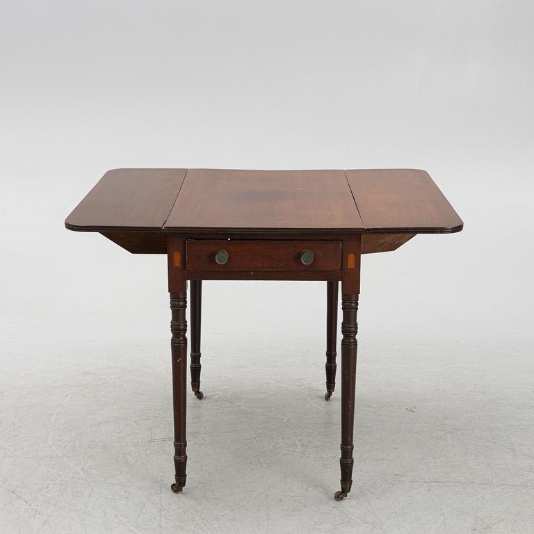 Klaffbord, 1800-talets första hälft.
