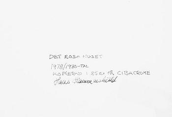 Hans Hammarskiöld, "Det rosa huset", 1978.
