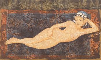 KIRSI NEUVONEN, etching, signed and dated -95, numbered 4/95.