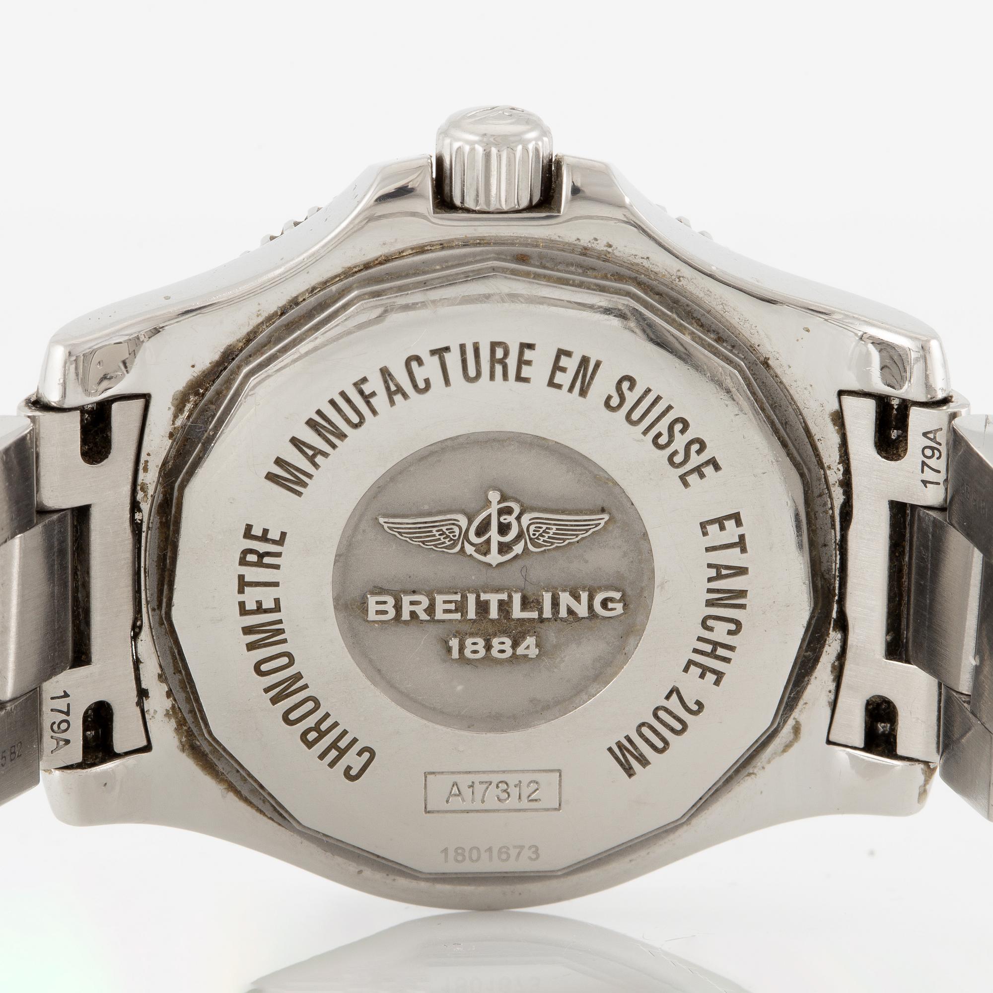 Breitling, Superocean II 36, armbandsur, 36 mm.