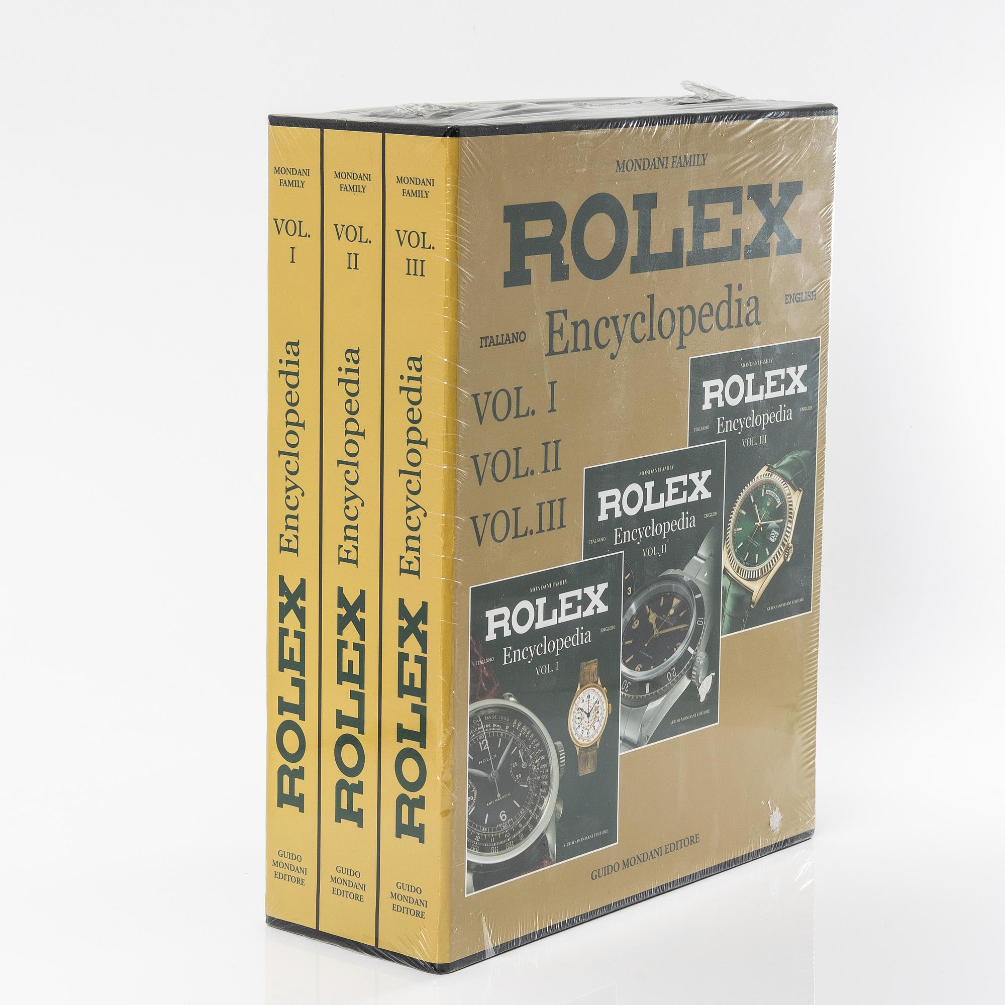 Rolex, Encyclopedia, "Mondani", Vol. I + II + III.
