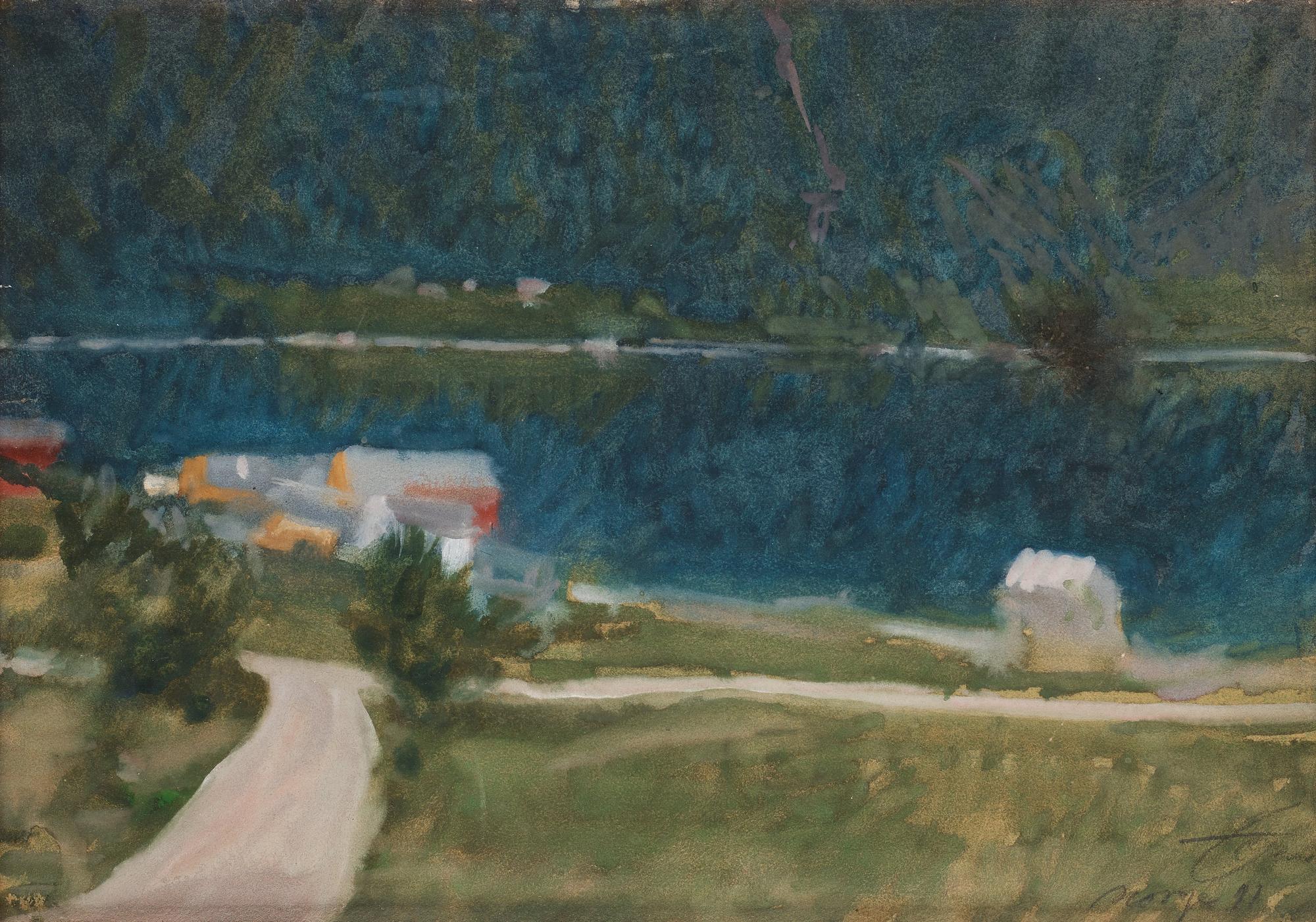 Anders Zorn, Fjordlandskap Norge.