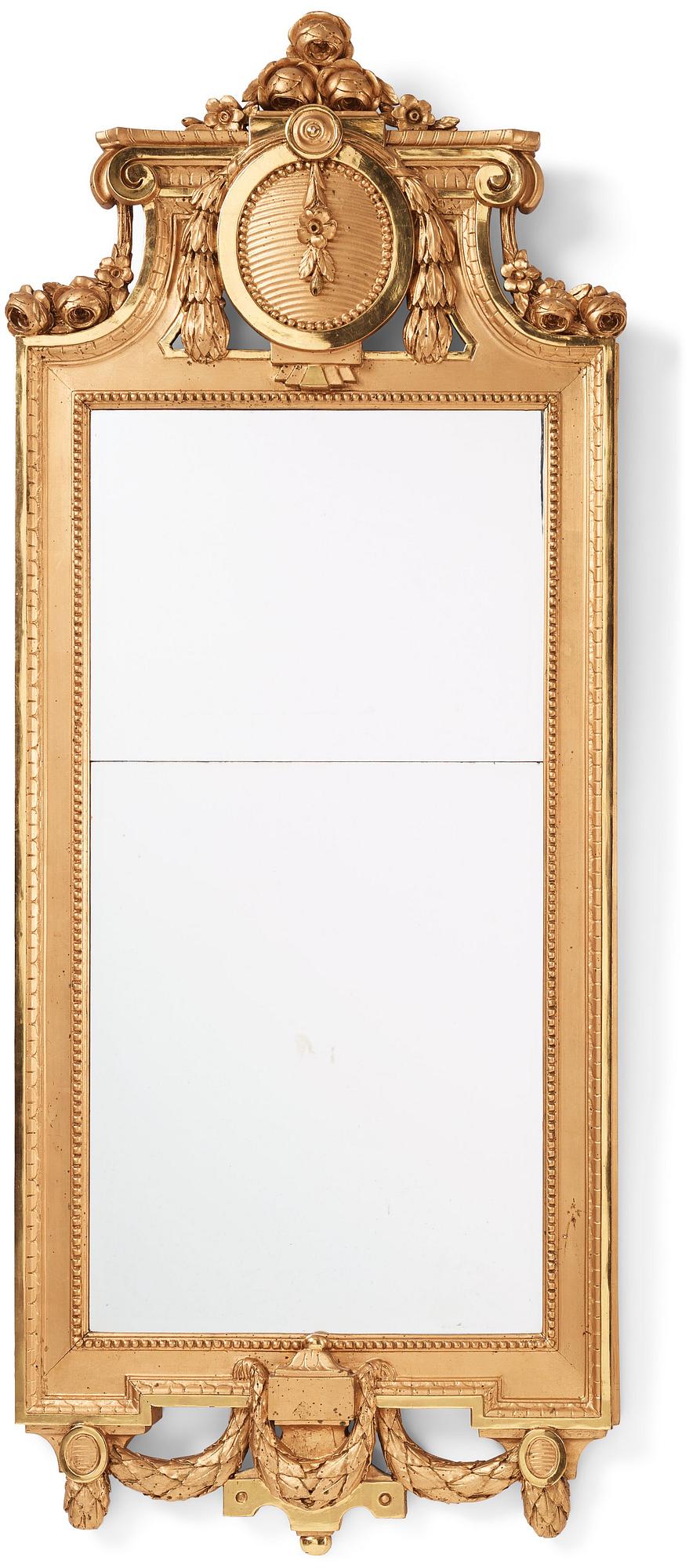 A Gustavian mirror by J. Åkerblad.