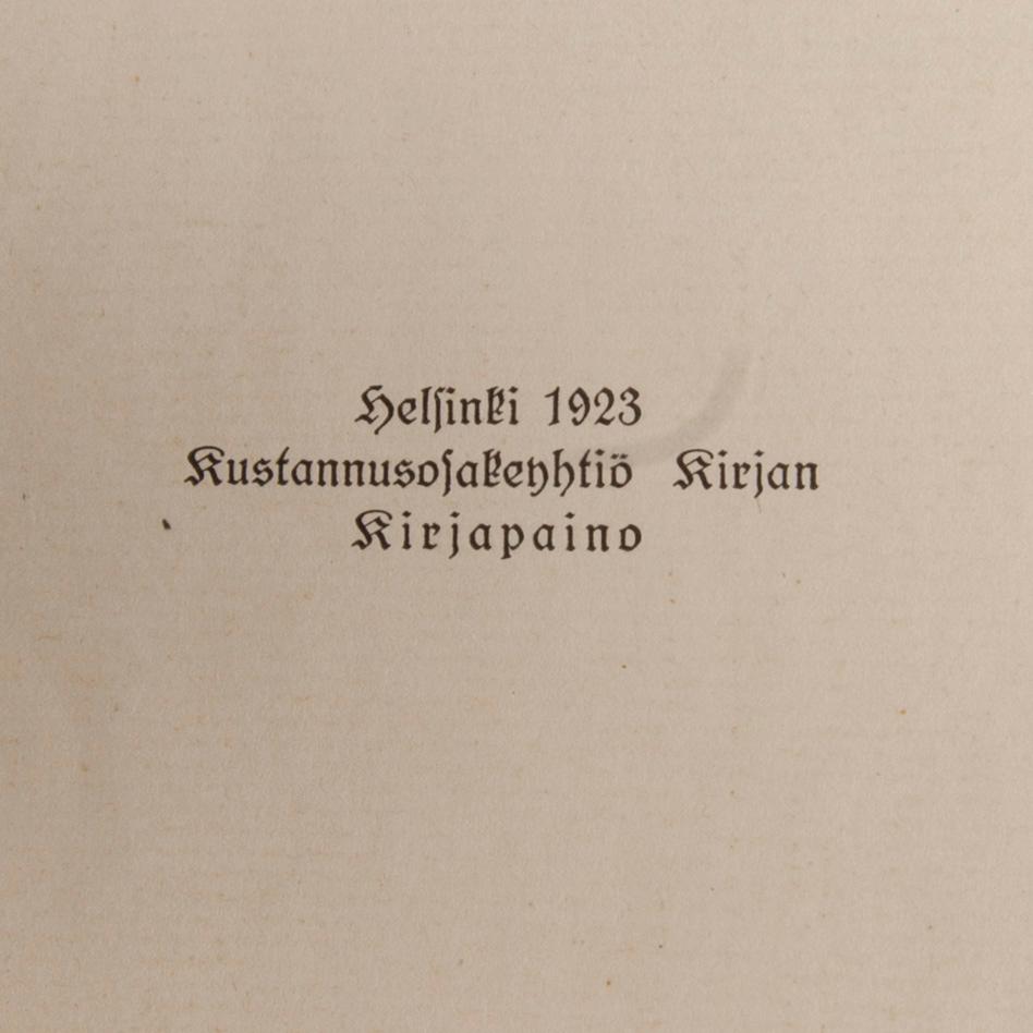 ALEKSIS KIVI, ill. Akseli Gallen-Kallela "Seitsemän Veljestä", Kustannusosakeyhtiön Kirjan Kirjapaino Helsinki 1923.