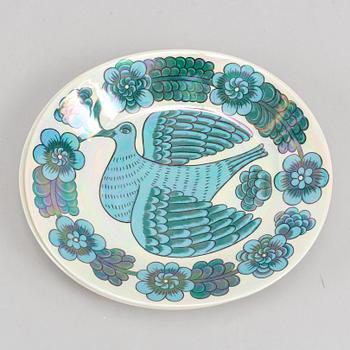 Birger Kaipiainen, fat, 2 st, porslin, Arabia, Finland.