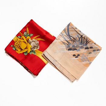 Christian Dior, Scarves, 2 pcs, vintage.