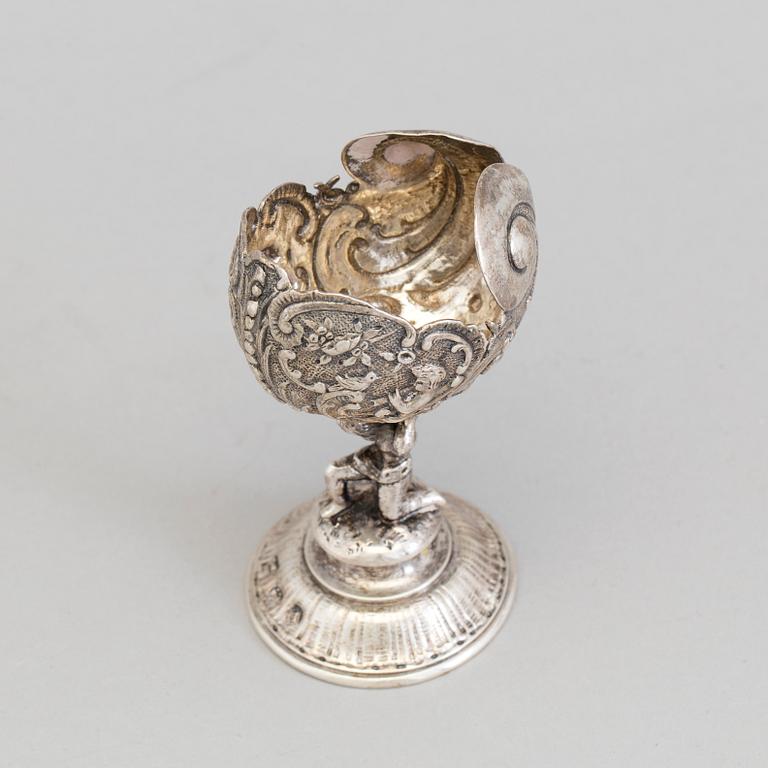 SALTKAR, Silver, troligen södra Europa, 1800-talets andra hälft.