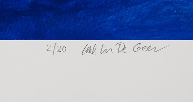 Carl Johan De Geer, "Vännerna".