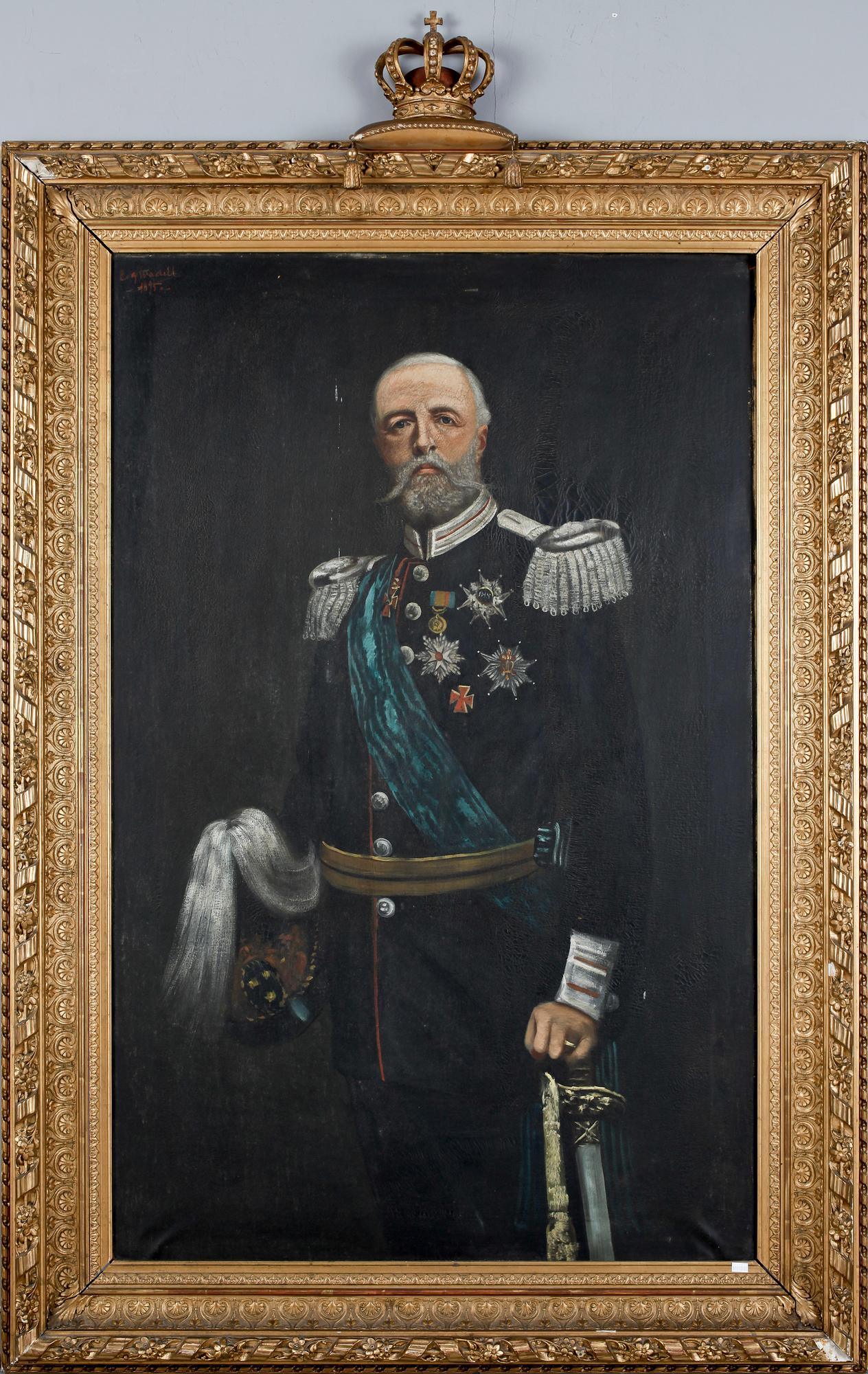 CARL GABRIEL WADELL, olja på duk, sign. o dat. 1895.
