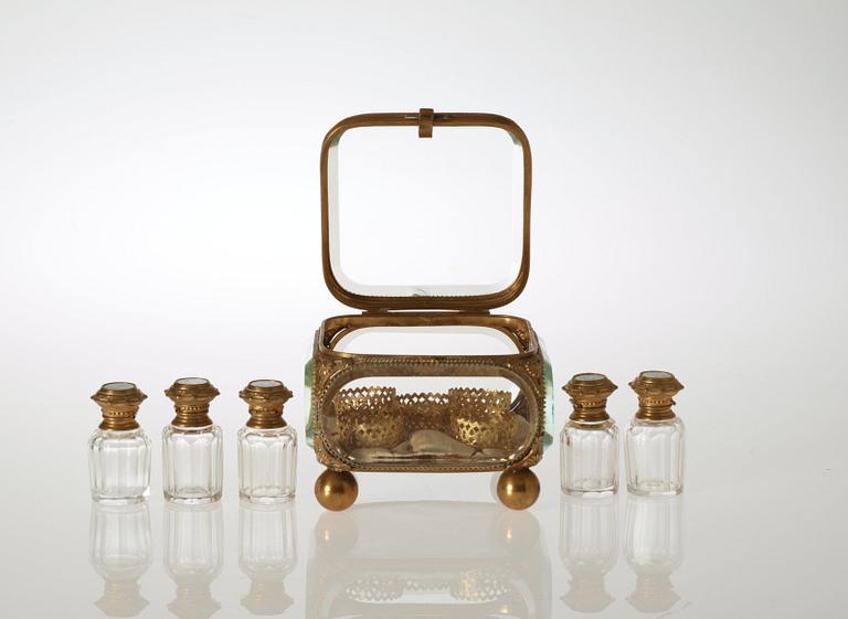 PERFUME FLACONS, France 19th century.