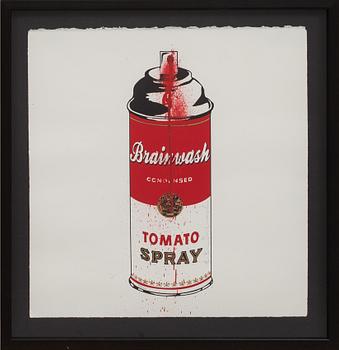 THIERRY GUETTA (MR BRAINWASH), kolorerad färgserigrafi, signerad och numrerad 62/300.