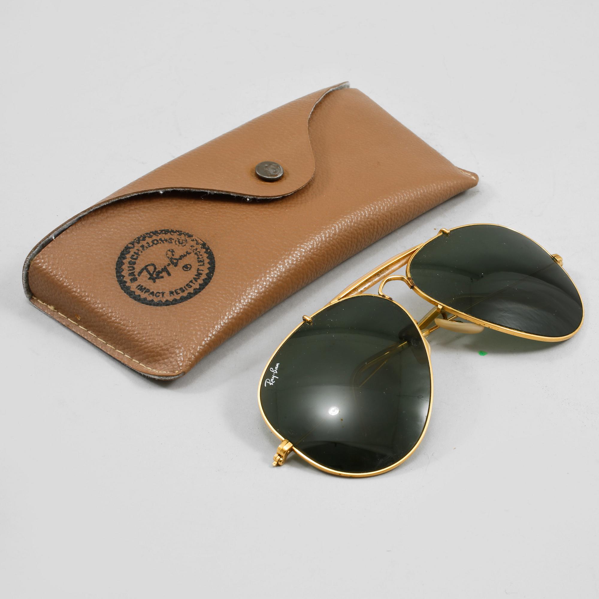 SOLGLASÖGON, Ray-Ban, omkring 1900-talets mitt.