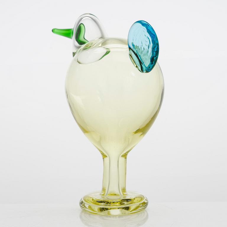 Oiva Toikka, A glass bird, signed Oiva Toikka IITTALA SCOPE 2021 112/500.