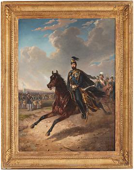 570. Carl Fredrik Kiörboe, King Charles XV of Sweden (1826-1872).