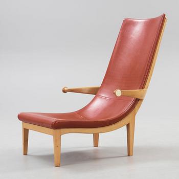 An Erik Gunnar Asplund "Senna" lounge chair, Cassina, Italy.