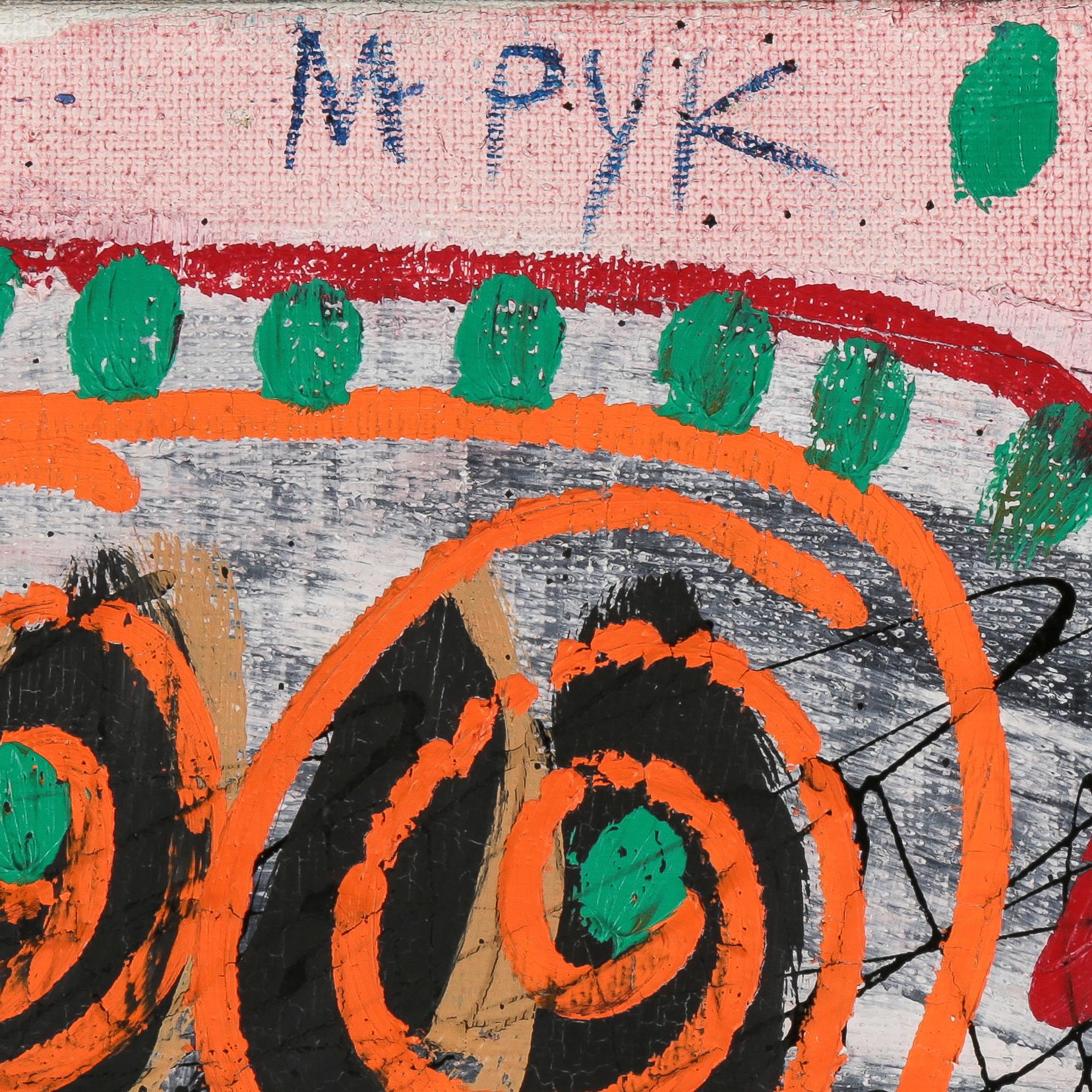 MADELEINE PYK, olja på duk, signerad.