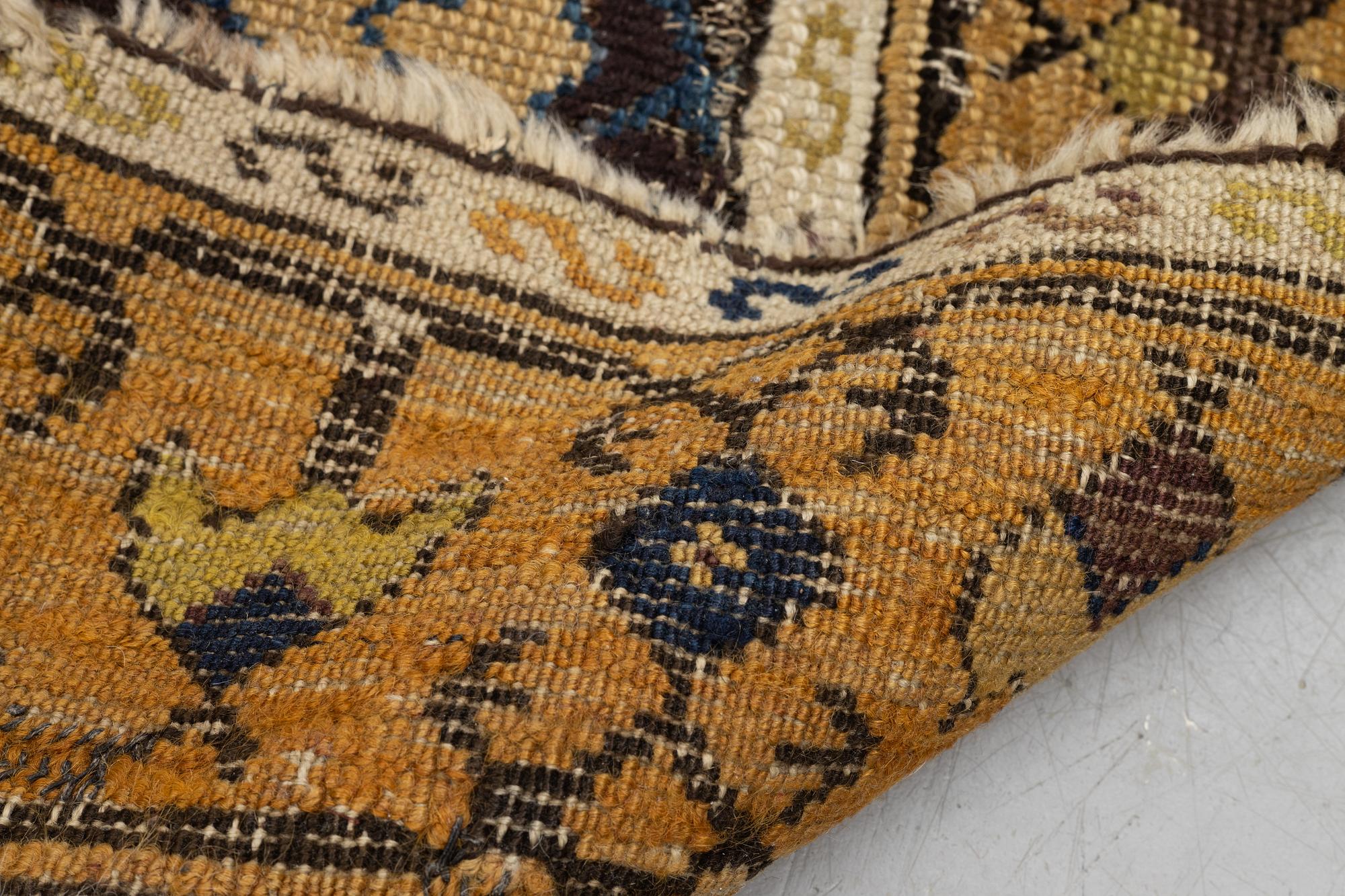 A carpet, fragment, an antique Karabagh 18th century, ca 293-300,5 x 202,5-205,5 cm.