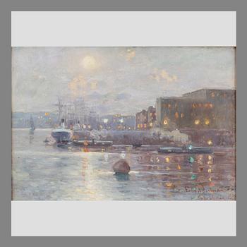 EDVARD WESTMAN, STOCKHOLM BY NIGHT.