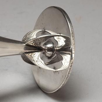 SKÅL, silver, Wiwen Nilsson för Anders Nilsson, Lund, 1923. Vikt ca 590 g.