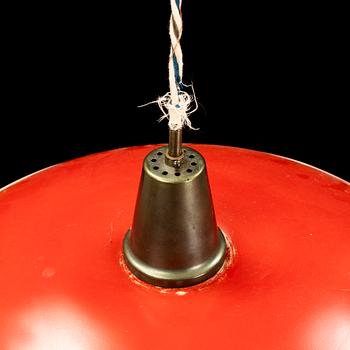 Poul Henningsen, taklampa,  "PH 5/3", Louis Poulsen, Danmark, 1900-talets mitt.