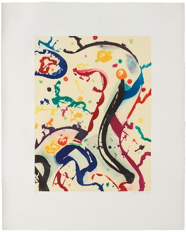 Sam Francis, "Untitled".