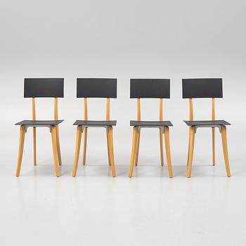 Enzo Mari, stolar, 4 st, "Marina", Zanotta, Italien, 2000-tal.