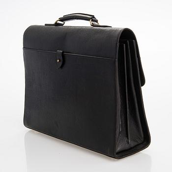 Mulberry, a leather briefcase.